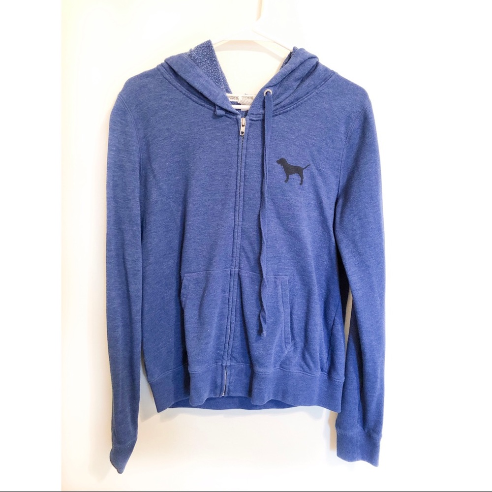 Victoria Secret Zip Hooded Sweatshirt